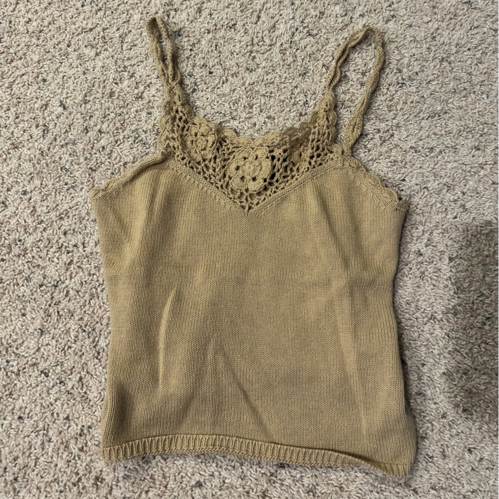 Cami knit tank top